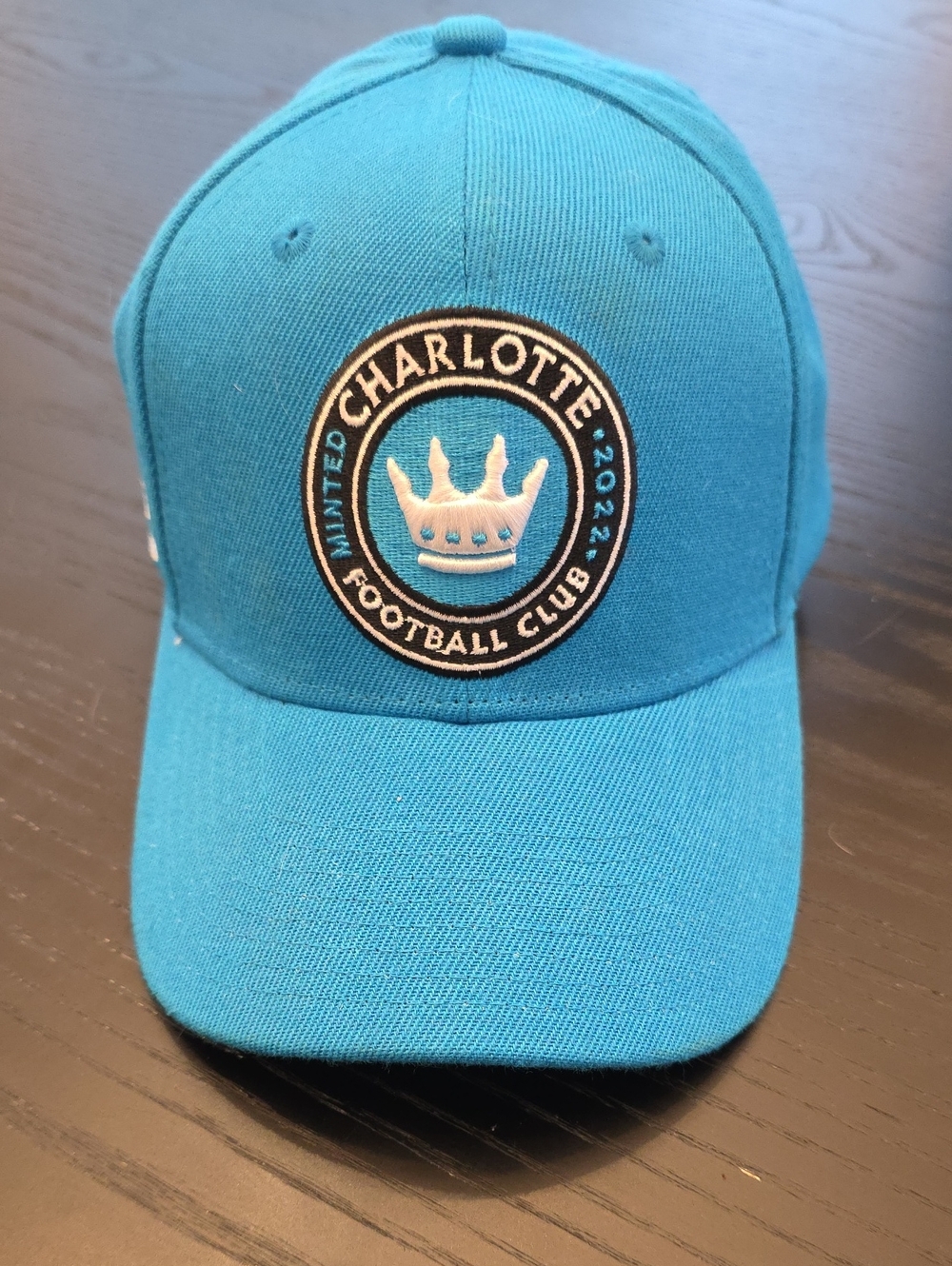 Teal Charlotte FC Crown Logo Cap